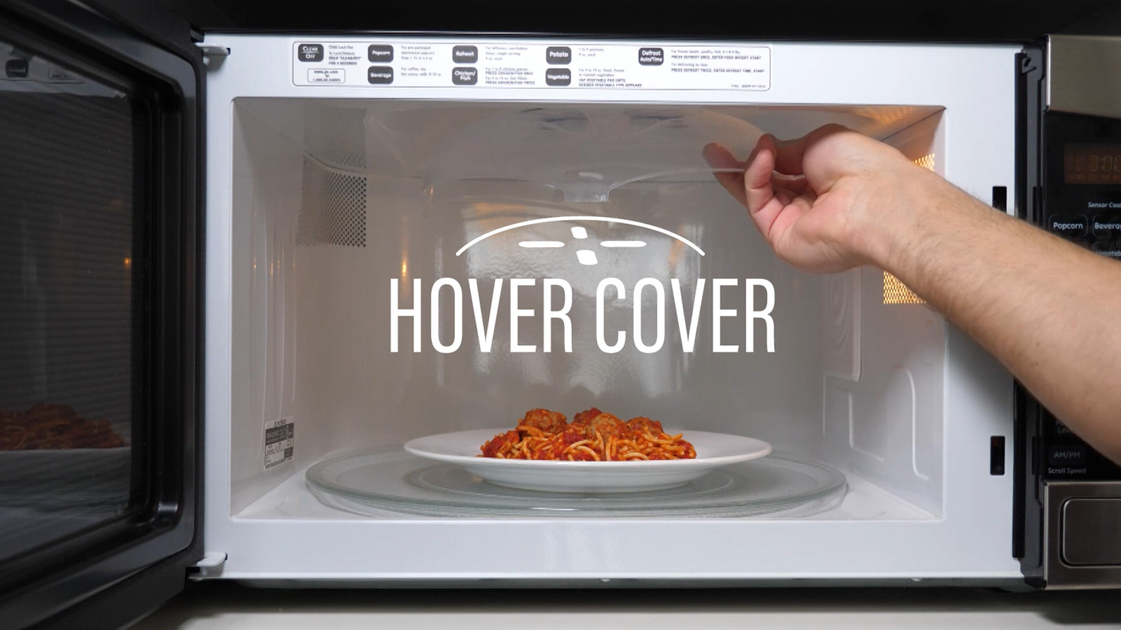 Hover Cover® Magnetic Microwave Splatter Guard, 1 ct - Fry's Food Stores